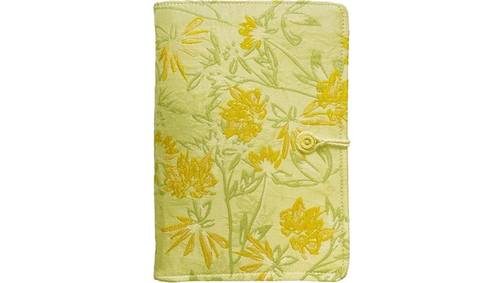 flower embroidery notebook refill