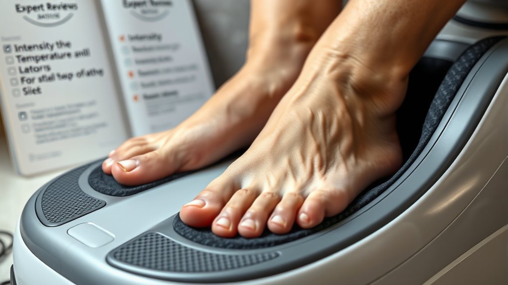 foot massager feature considerations