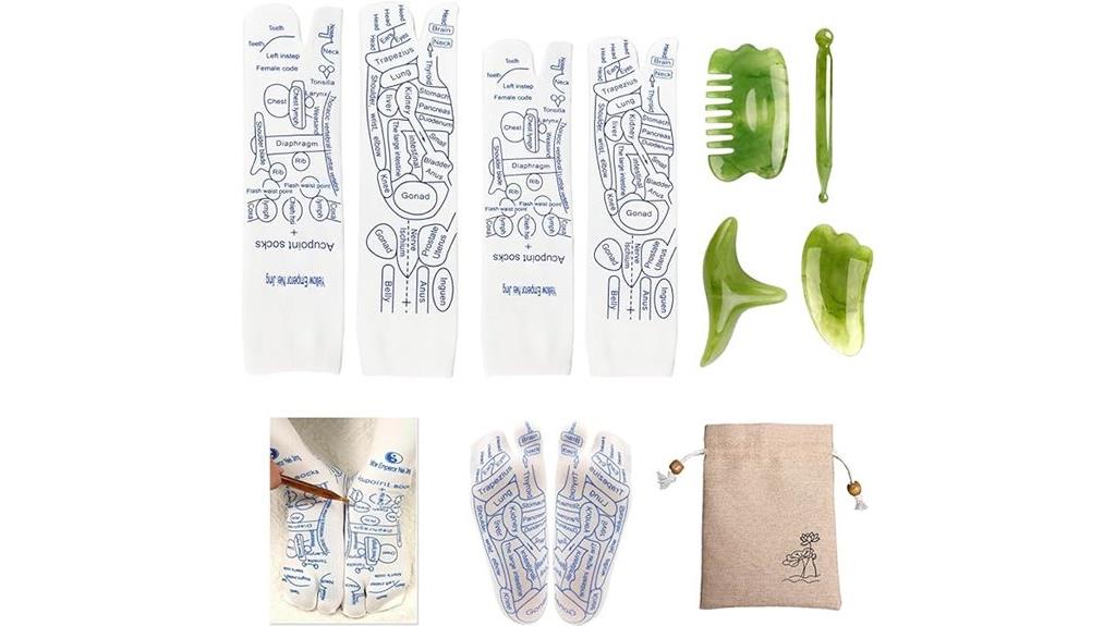 foot reflexology massage socks