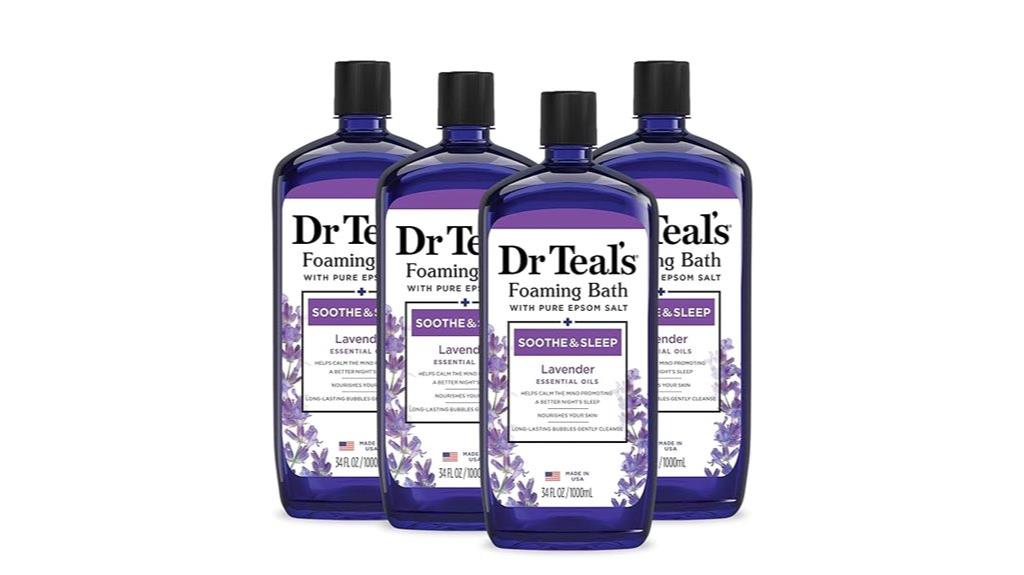 four pack epsom bath salts