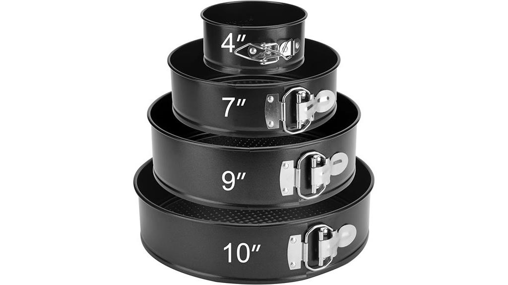 four piece springform pan set