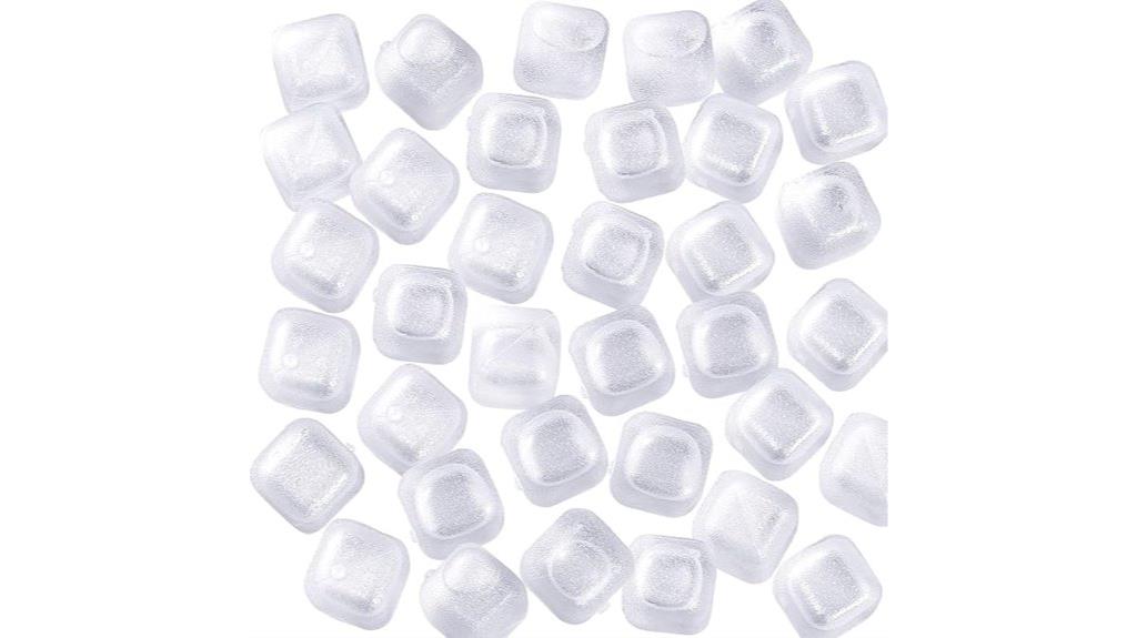 frozen drink chilling cubes