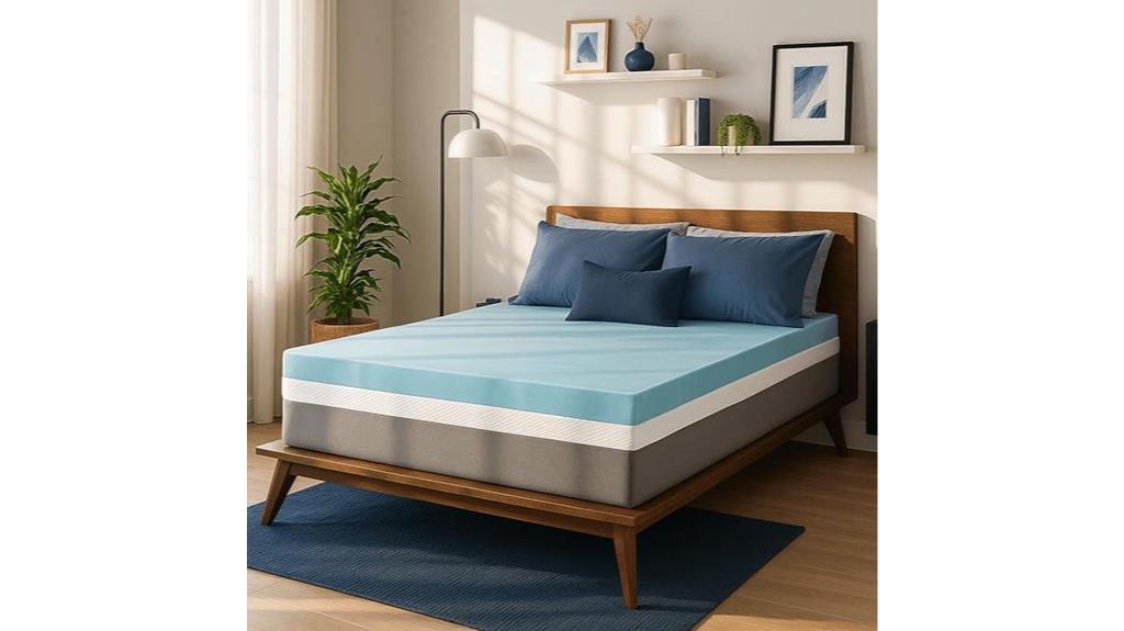 gel swirl memory foam