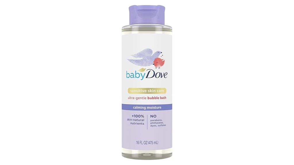 gentle moisturizing baby bath