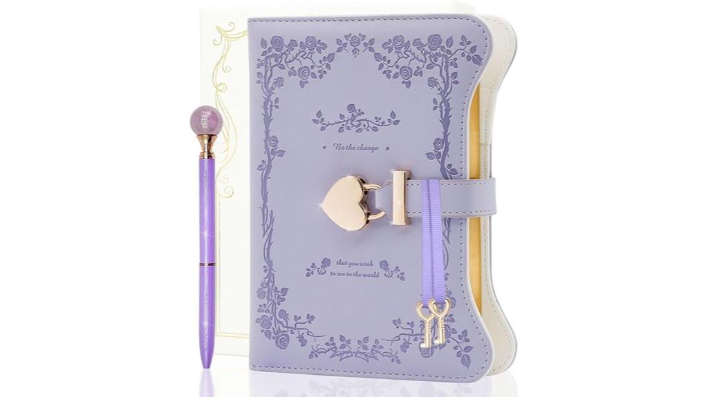 girls secure journal lock