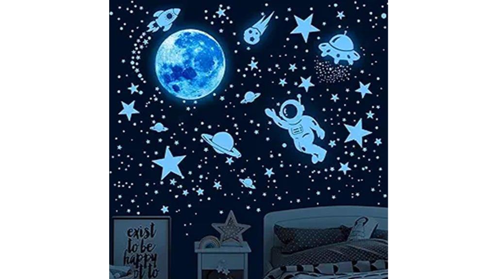 glow in dark star set