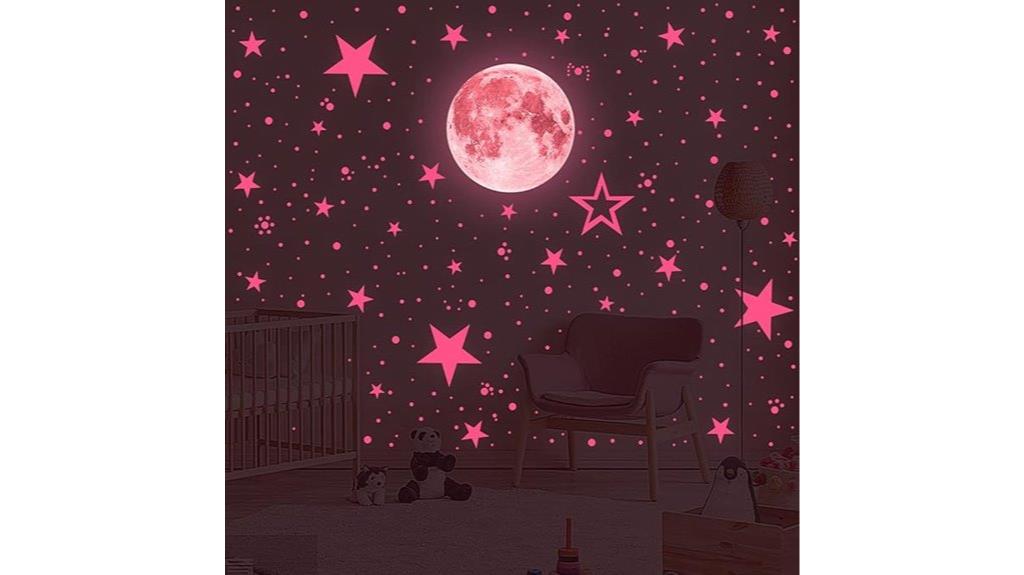 glow in the dark celestial decor