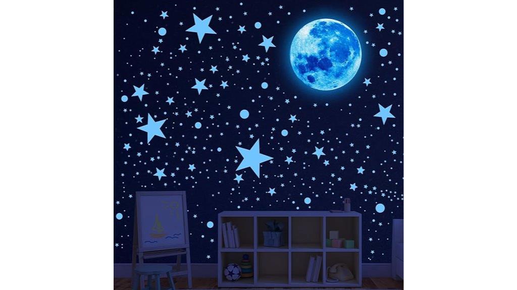 glow in the dark star set