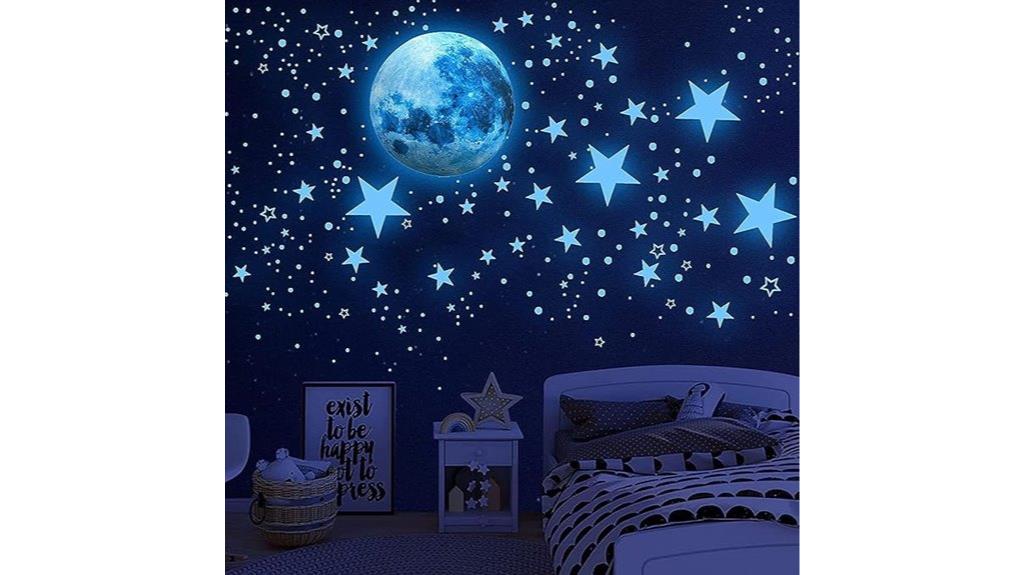 glow in the dark star set