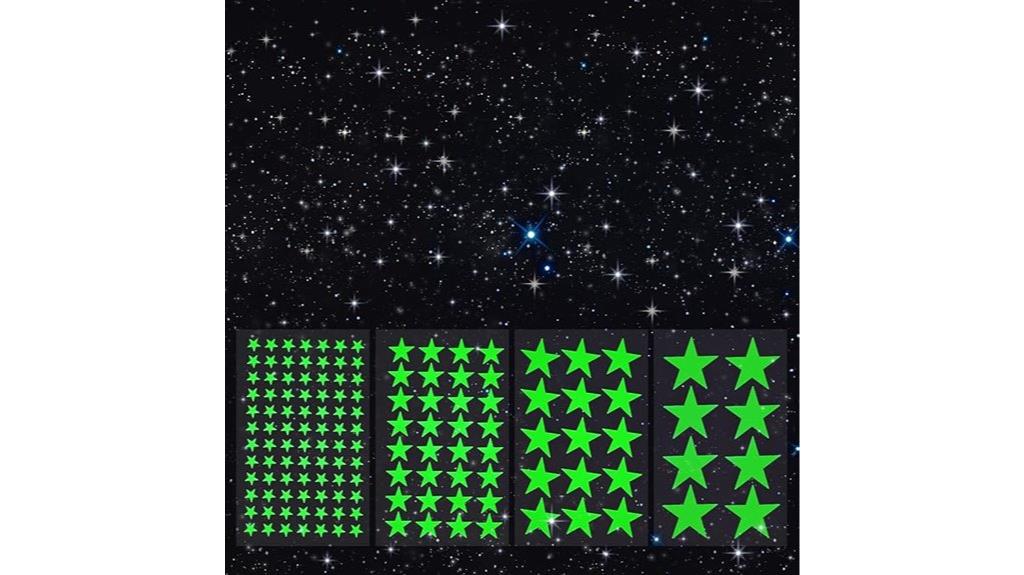 glow in the dark star stickers