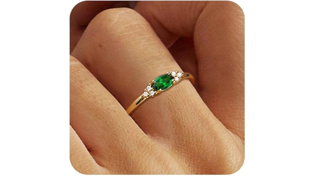 gold birthstone jewelry