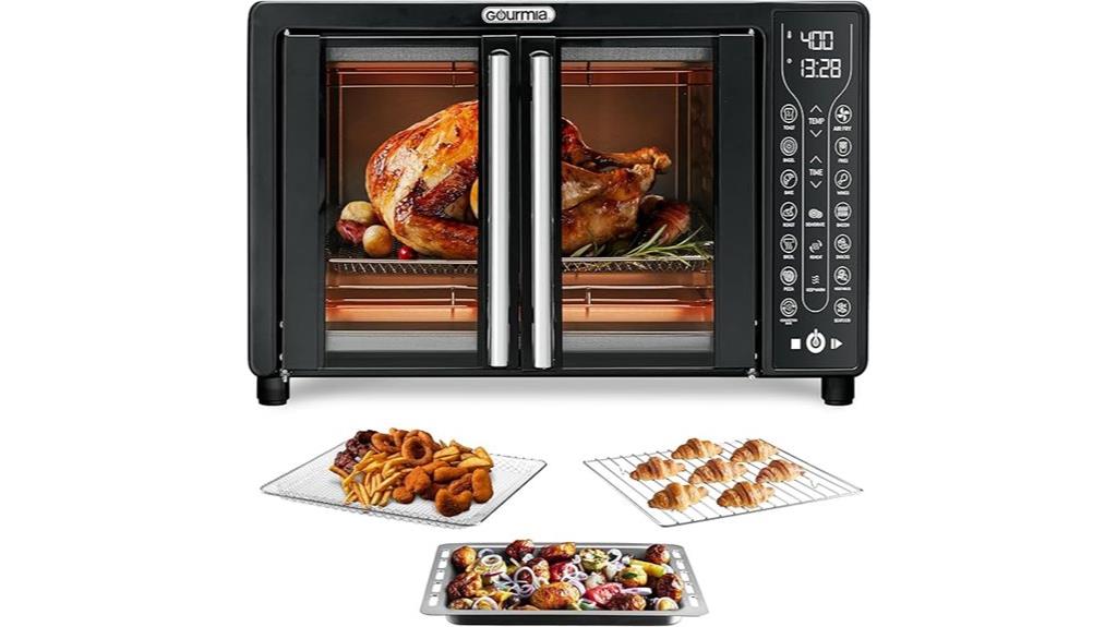 gourmia toaster oven air fryer