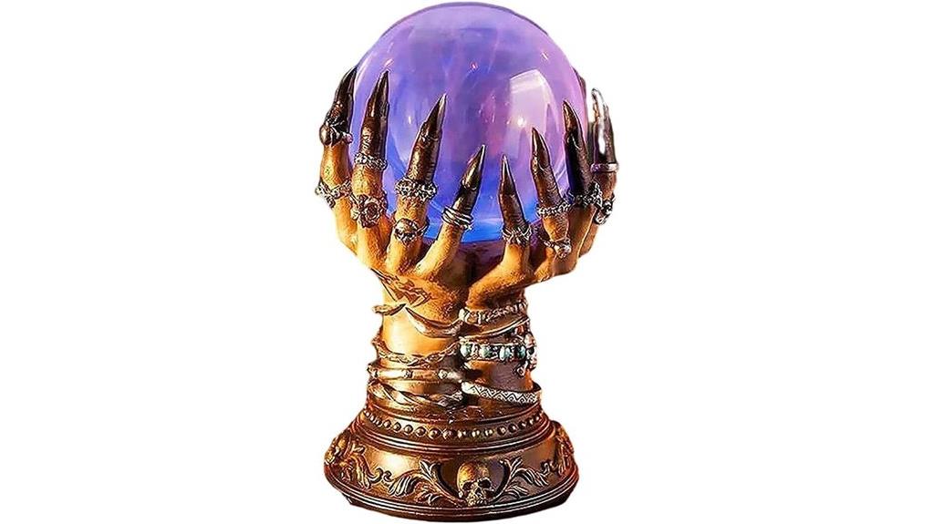 halloween crystal ball decor