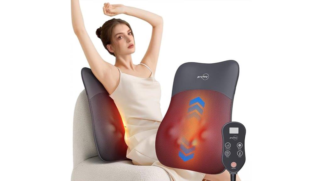 heated 4d kneading massager