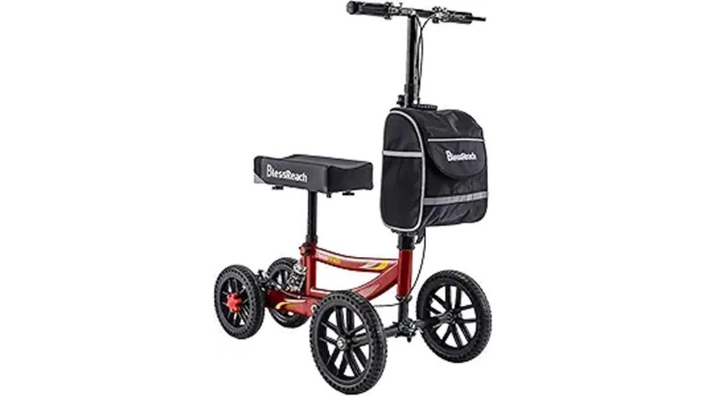 heavy duty foldable knee scooter