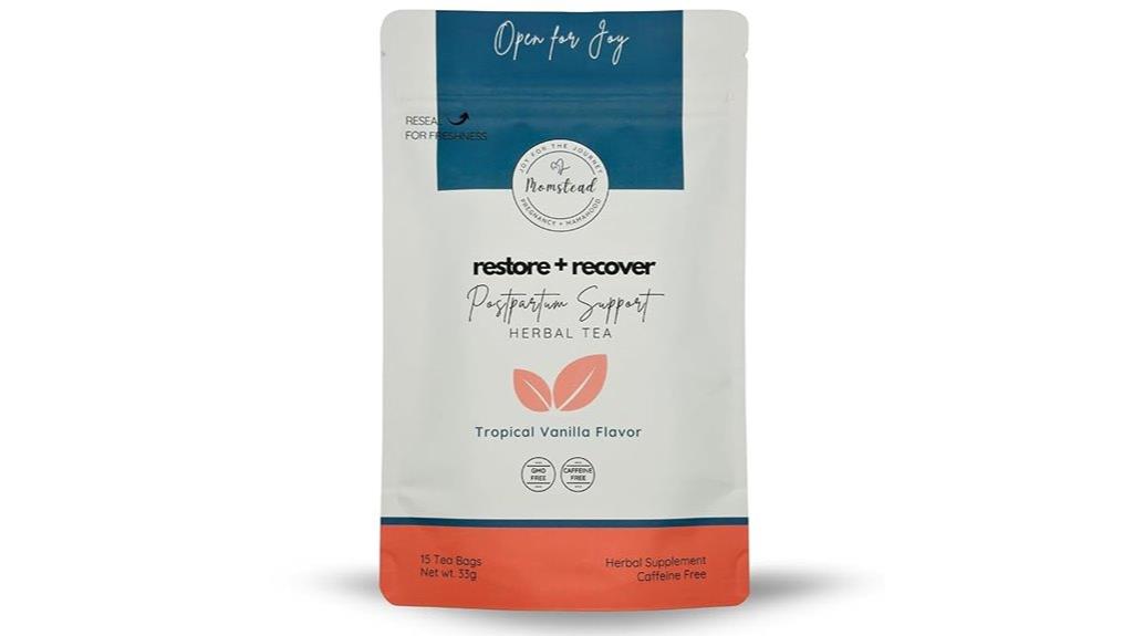 herbal tea for postpartum