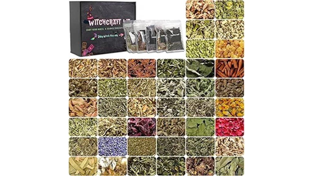 herbal witchcraft ritual kit