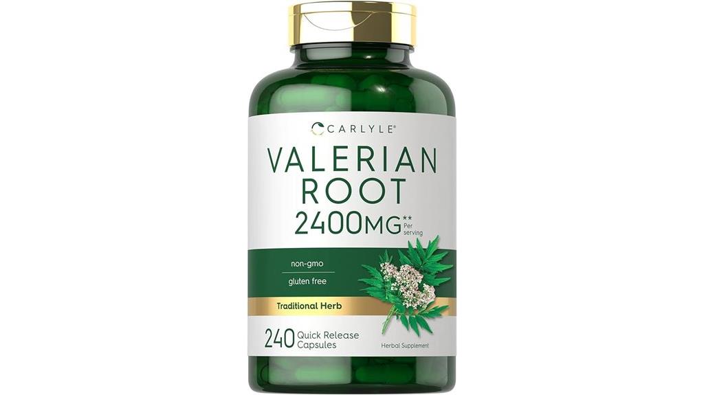 high strength valerian capsules