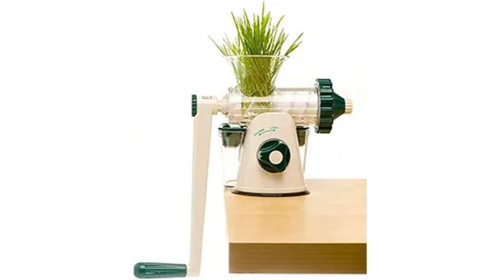 juicer for wheatgrass greens