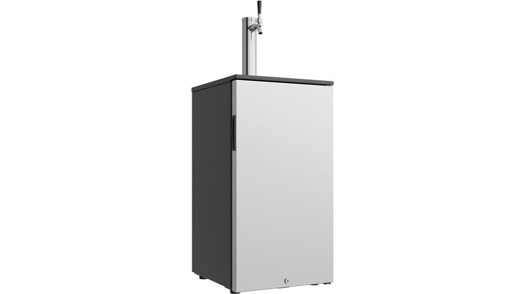 kegerator for 1 6 barrel