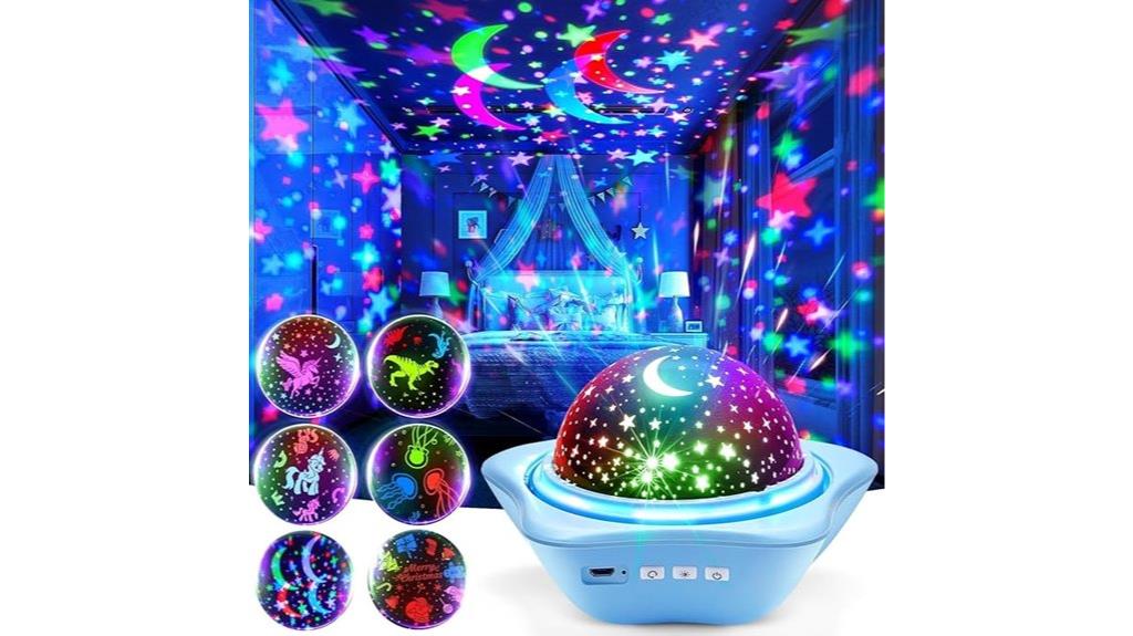 kids fire night light