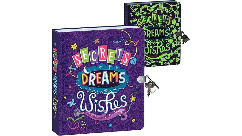 kids glow in dark journal