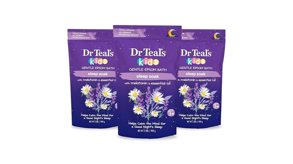 kids sleep soak pack