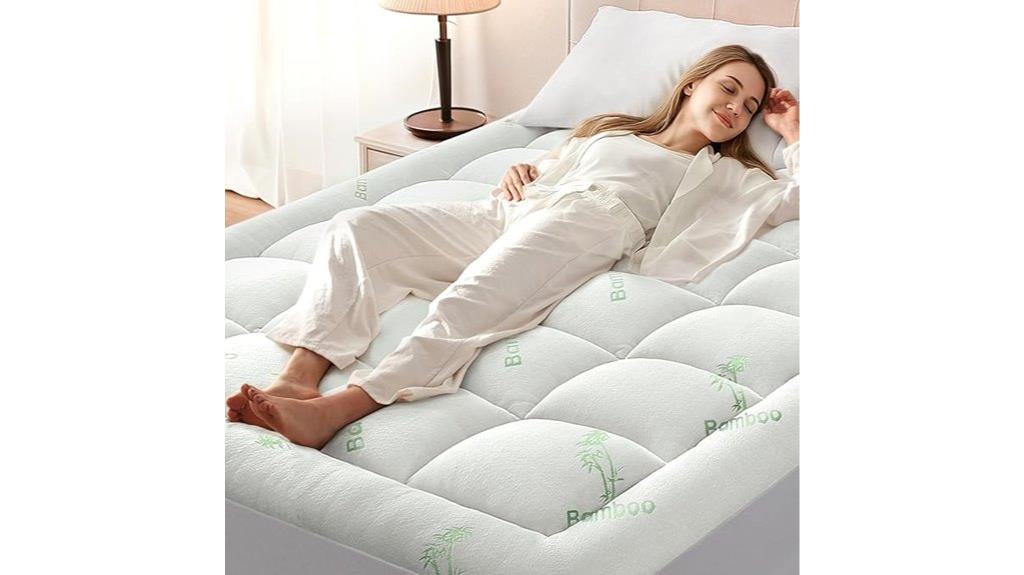 king sized memory foam topper