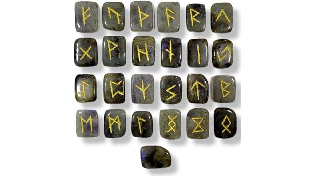 labradorite rune set