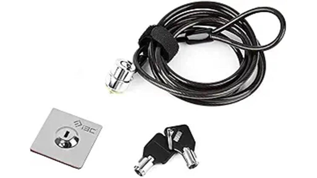 laptop security cable lock