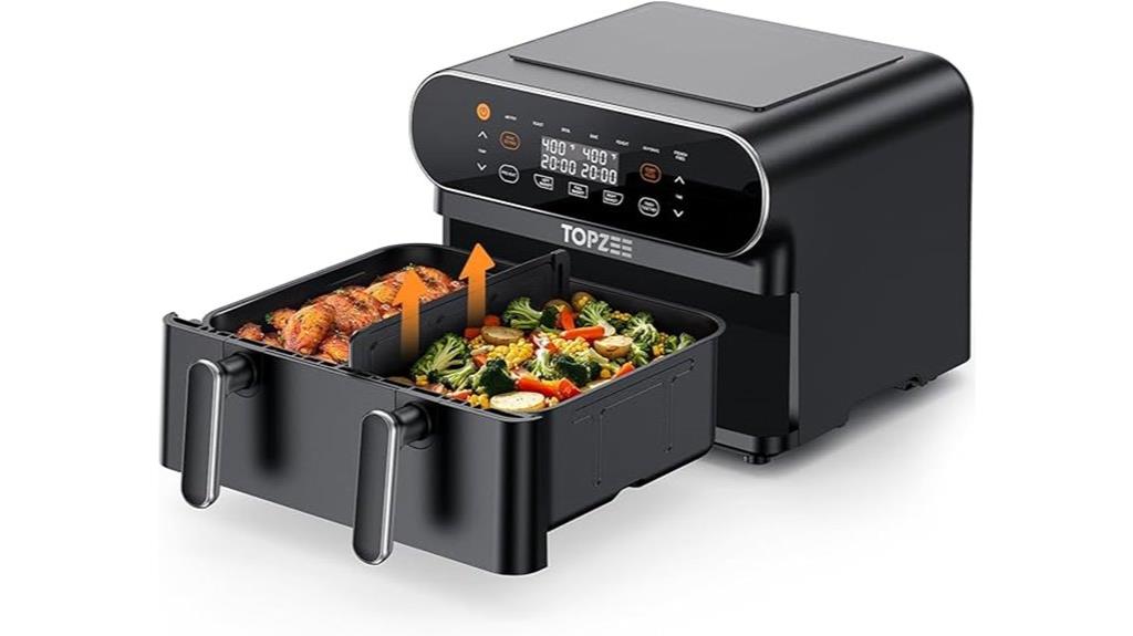 large air fryer divider