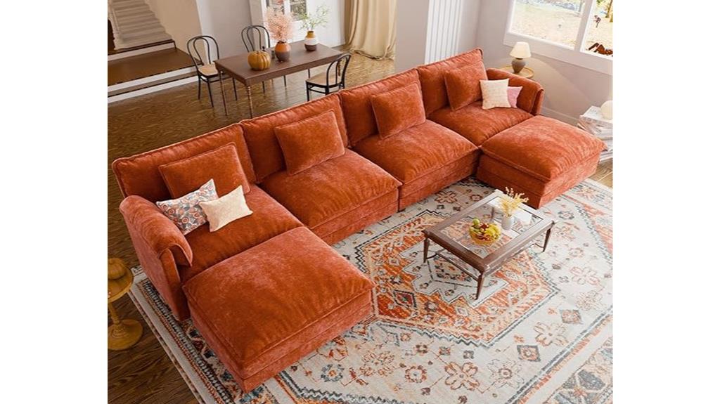 large modular sectional sofa