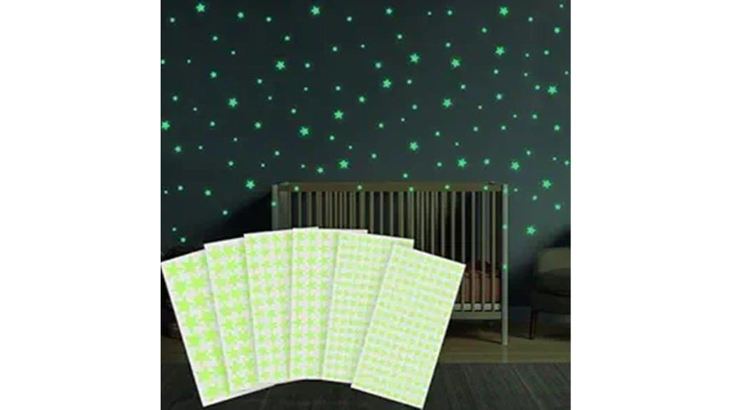 large pack of glowing stars