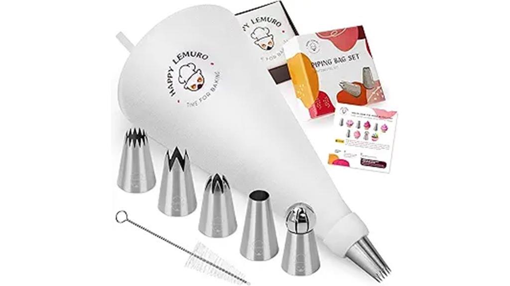 large piping bag set