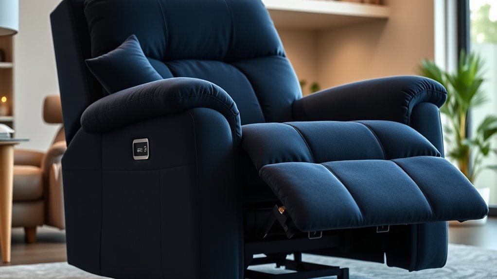 large supportive feature rich recliner