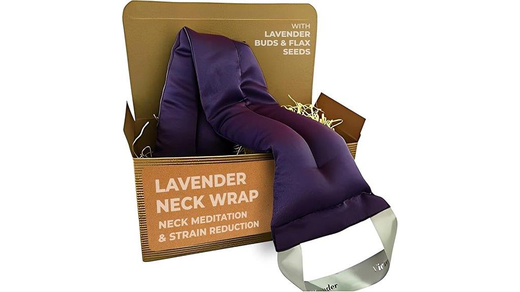 lavender aromatherapy neck wrap