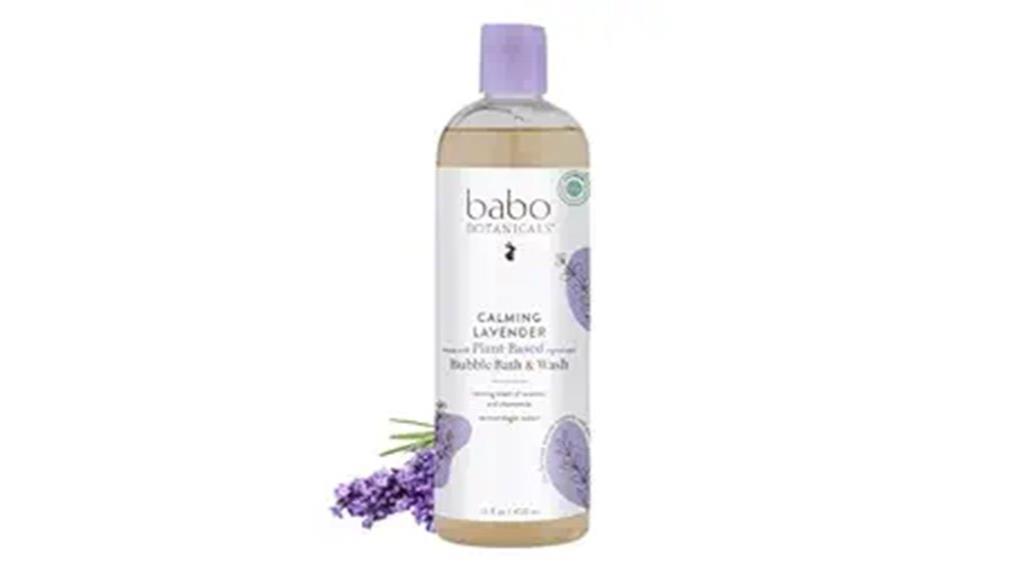 lavender bubble bath duo