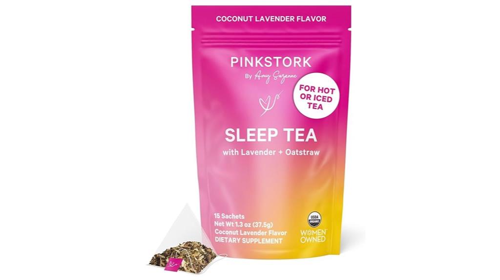 lavender coconut sleep tea