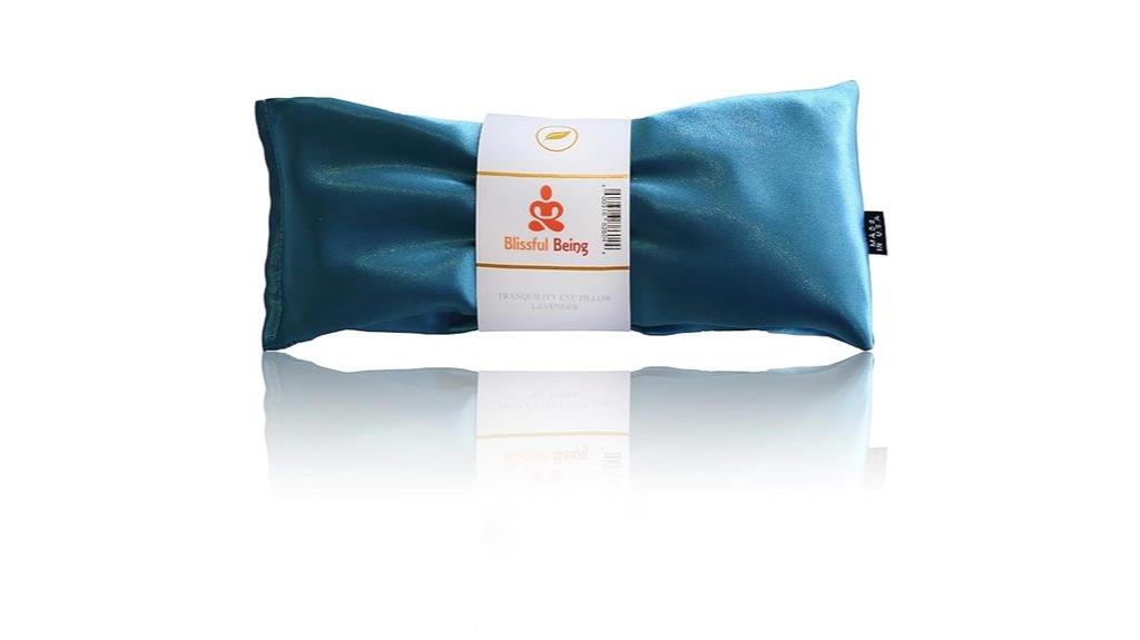 lavender satin eye pillow