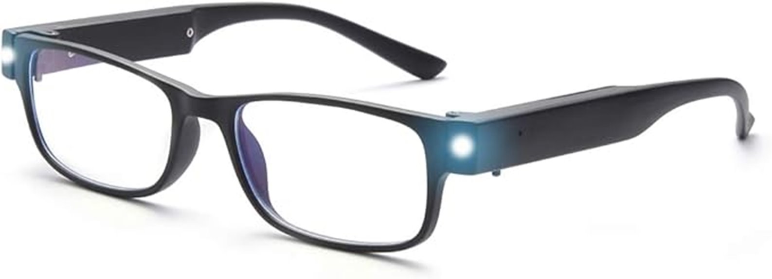 led light reading glasses