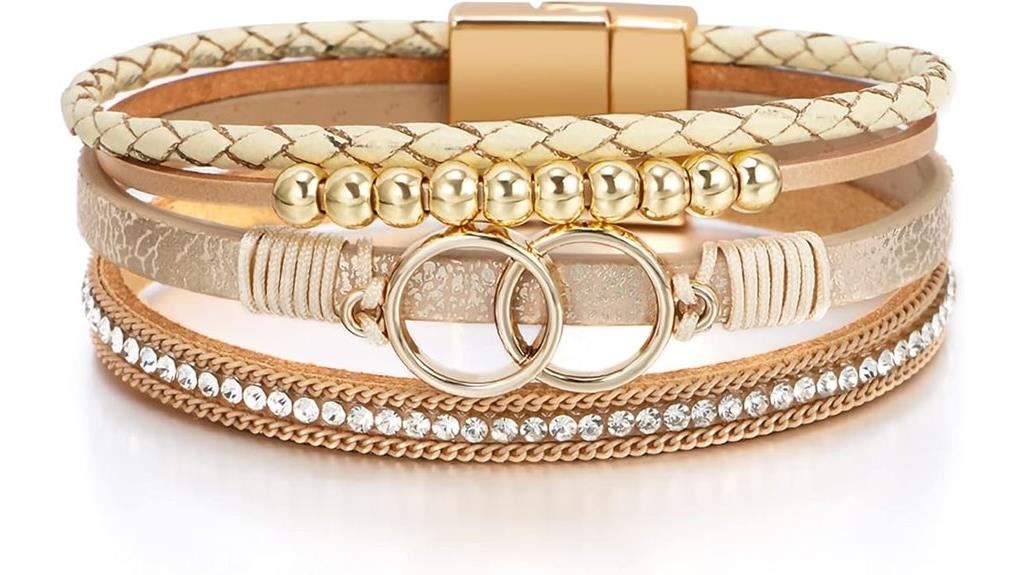 leopard pattern women s bracelet