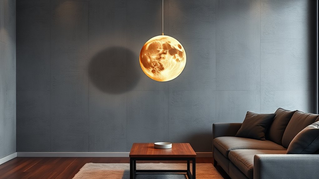 levitating lamp features