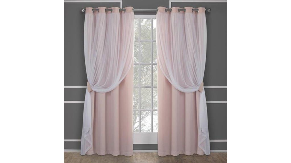 luxury indoor curtain set