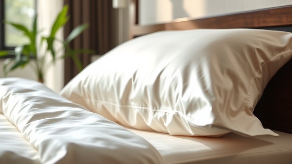 luxury silk pillowcases for hair