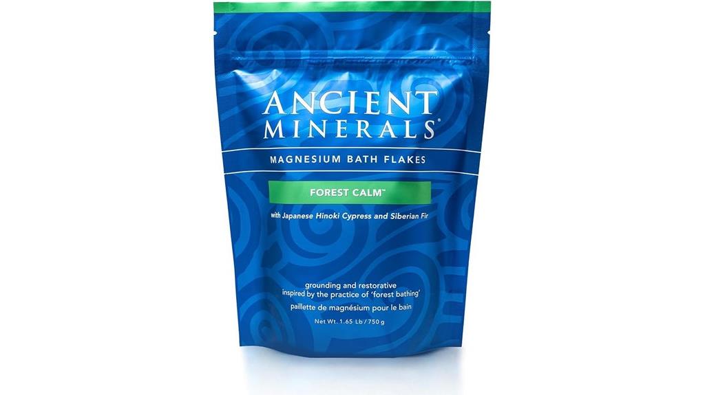 magnesium bath flakes forest