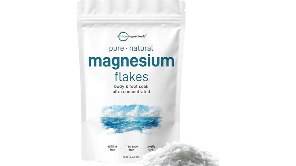 magnesium flakes 6 pounds