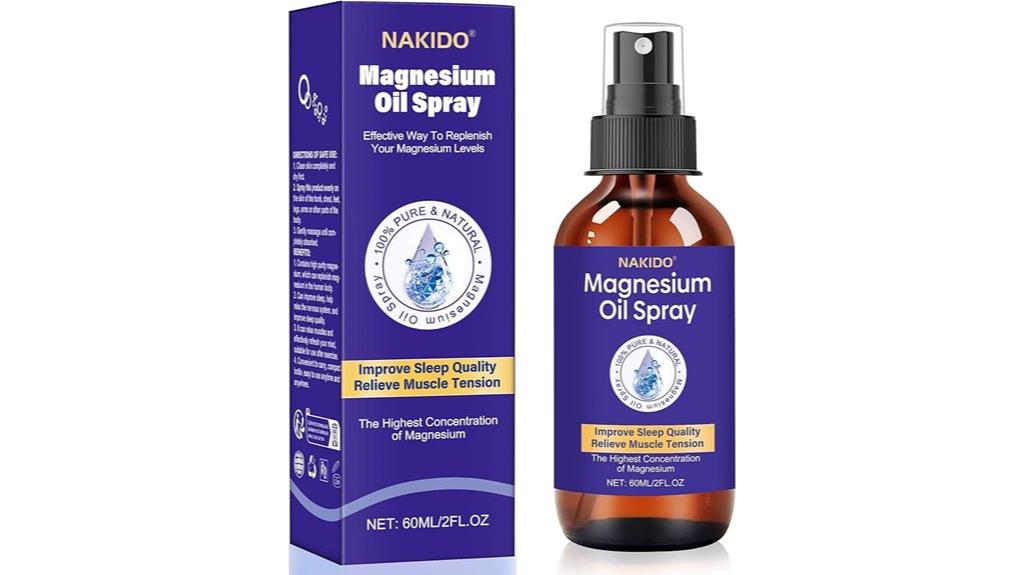 magnesium oil spray