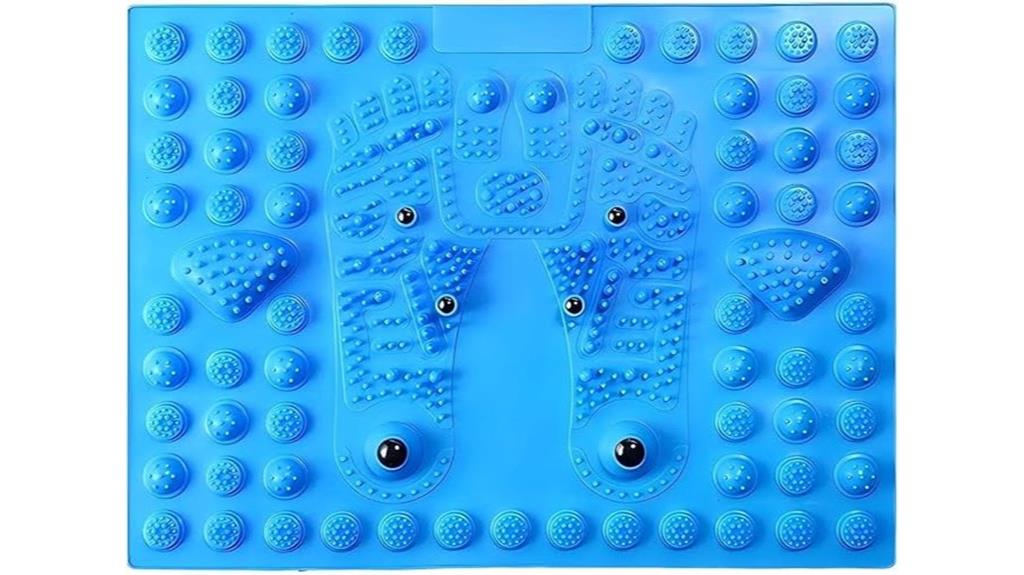 magnetic bead foot mat