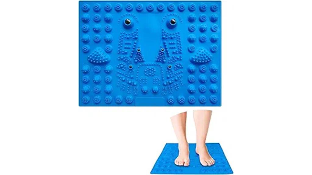 magnetic reflexology foot mat