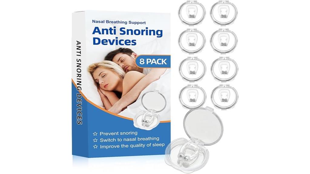 magnetic silicone snoring kit